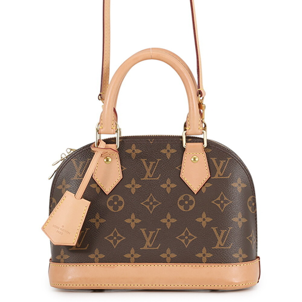 Louis Vuitton Alma BB Monogram Handbag M53152 LOUIS VUITTON 2-way Shoulder Bag